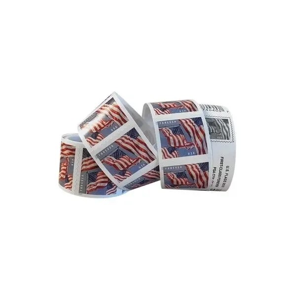 U.S Flag 2022 Forever Stamps Roll Of 100