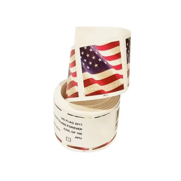 U.S Flag 2017 Forever Stamps Roll Of 100