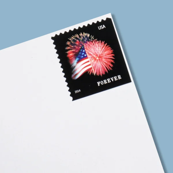 U.S Flag 2014 Forever Stamps Booklet Of 100