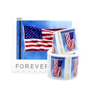U.S Flag 2019 Forever Stamps Roll Of 100