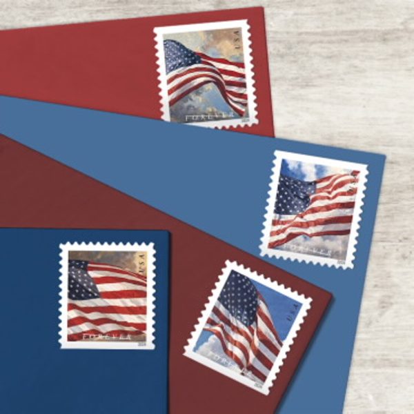 U.S Flag 2024 Forever Stamps Booklet Of 100