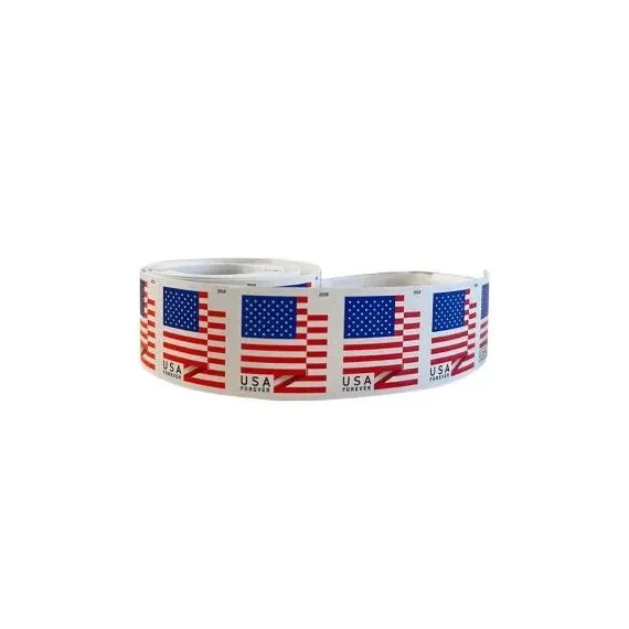 U.S Flag 2018 Forever Stamps Roll Of 100