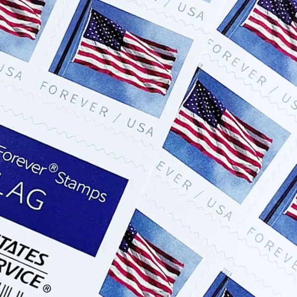 U.S Flag 2019 Forever Stamps Booklet Of 100