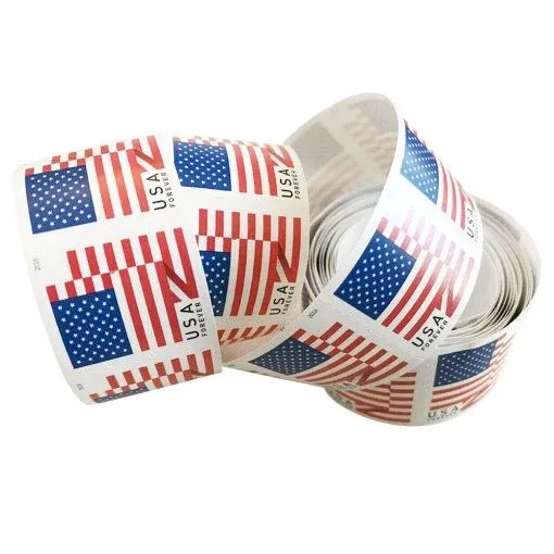 U.S Flag 2018 Forever Stamps Roll Of 100