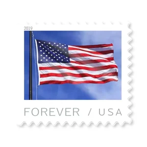 U.S Flag 2019 Forever Stamps Booklet Of 100