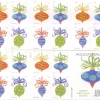 2011 "Holiday Baubles" Forever Stamps Booklets