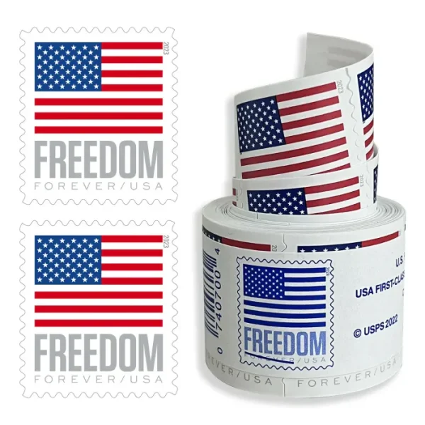 U.S Flag 2023 Forever Stamps Roll Of 100