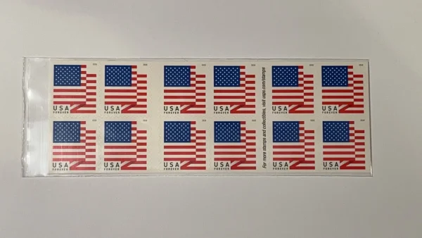 U.S Flag 2017 Forever Stamps Booklet Of 100