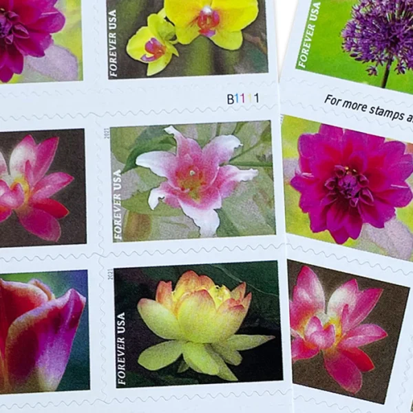 2021 "Garden Beauty" Forever Stamps 100pcs