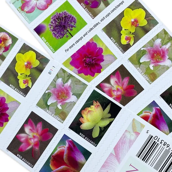 2021 "Garden Beauty" Forever Stamps 100pcs