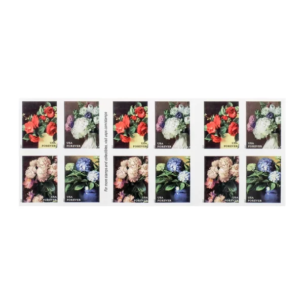 2017 "Flowers From The Garden" Forever Stamps 100pcs