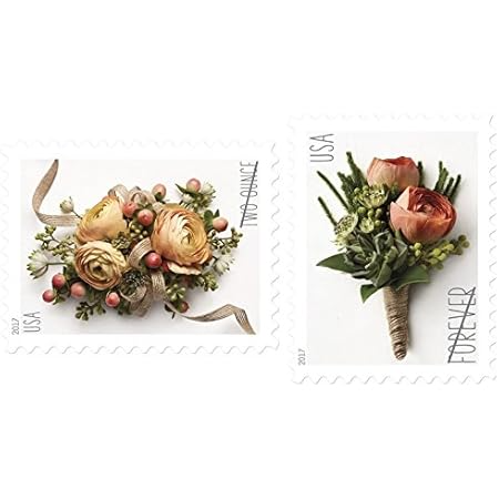 2017 "Celebration Boutonniere" Forever Stamps 100pcs