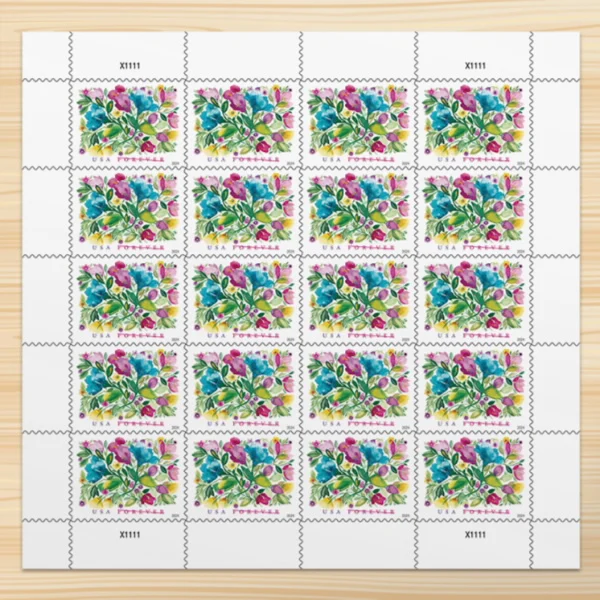 2024 "Celebration Blooms" Forever Stamps 100pcs