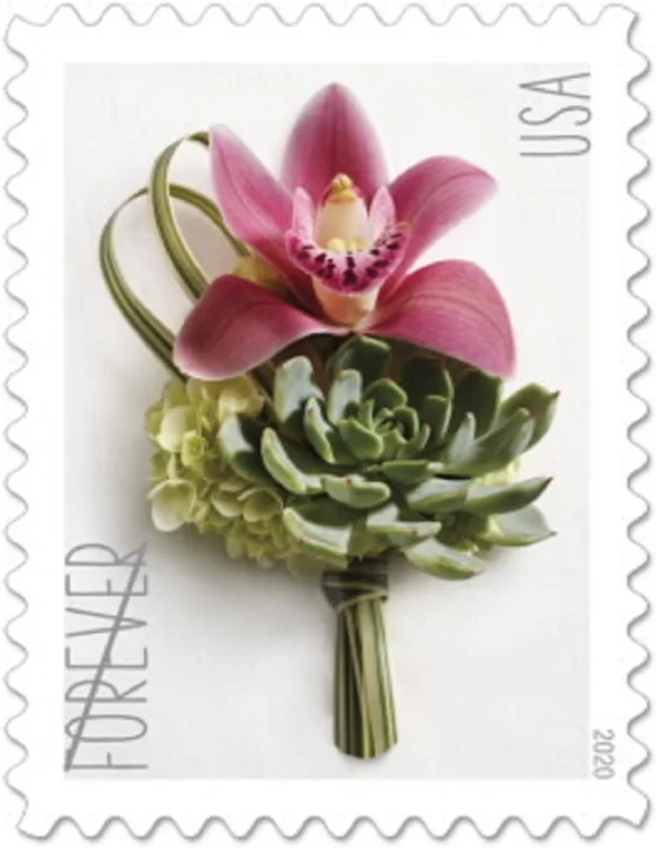 2017 "Celebration Boutonniere" Forever Stamps 100pcs