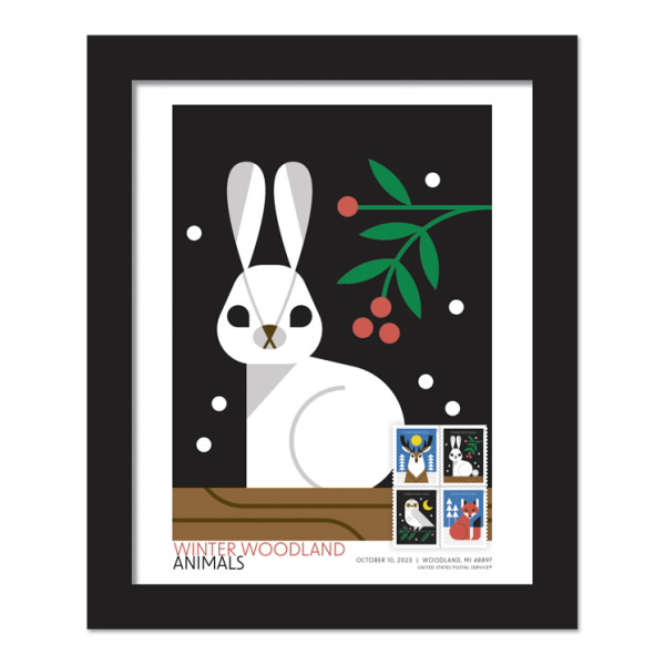 2023 "Winter Woodland Animals" Forever Stamps 100pcs