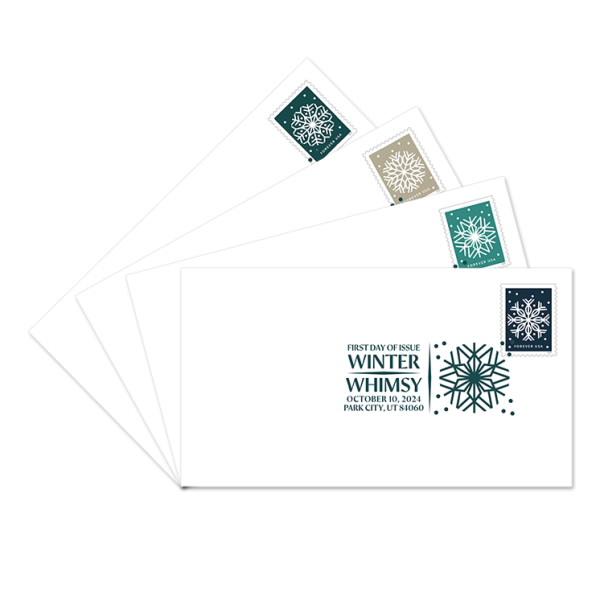2024 "Winter Whimsy" Forever Stamps 100pcs