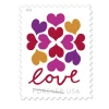 2019 "Hearts Blossom" Forever Stamps 100pcs