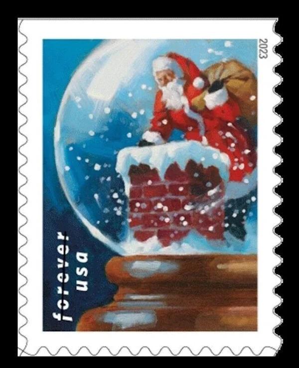 2023 "Snow Globes" Forever Stamps 100pcs