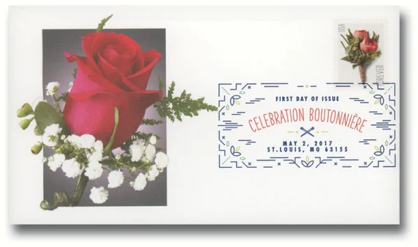 2017 "Celebration Boutonniere" Forever Stamps 100pcs