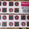 2019 "Holiday Wreaths" Forever Stamps 100pcs