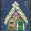 2013 "Gingerbread Houses" Forever Stamps 100pcs