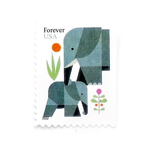 2022 Elephants Forever Stamps