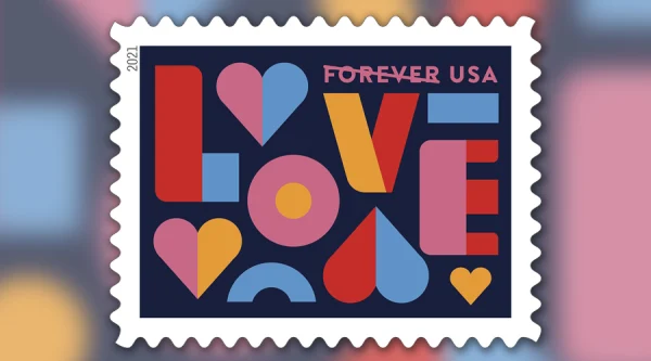 Love 2021 Forever Stamps 100pcs