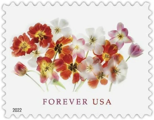 2022 Tulips Forever Stamps