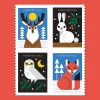 2023 "Winter Woodland Animals" Forever Stamps 100pcs