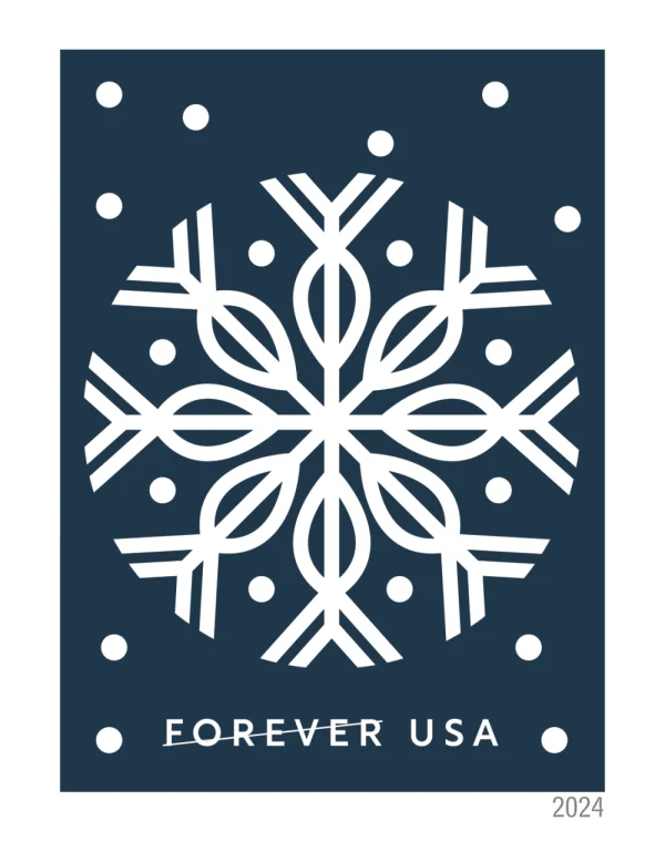 2024 "Winter Whimsy" Forever Stamps 100pcs