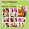 2016 "Botanical Art" Forever Stamps 100pcs