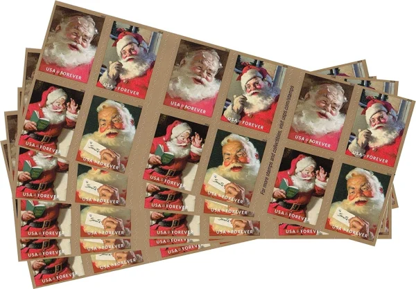 2018 "Sparkling Holidays" Forever Stamps 100pcs