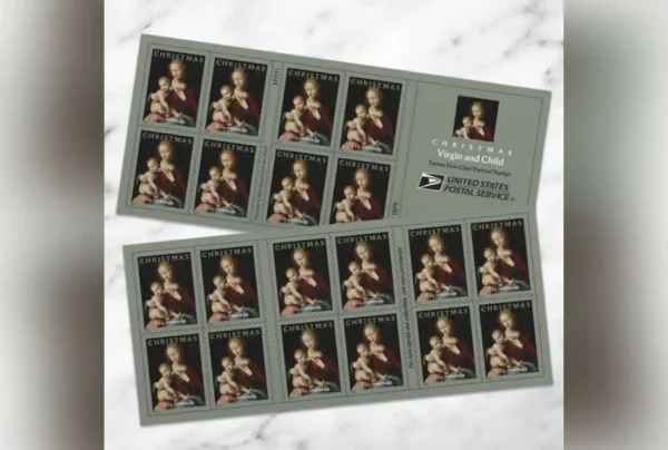 2022 "Virgin and Child" Forever Stamps 100pcs