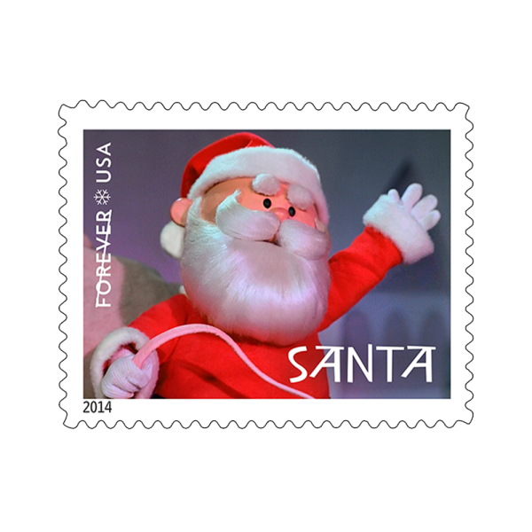 2014 "Rudolph the Red-Nosed Reindeer" Forever Stamps 100pcs