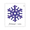 2015 "Geometric Snowflakes" Forever Stamps 100pcs