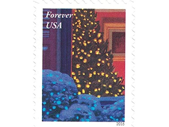 2016 "Holiday Windows" Forever Stamps 100pcs