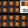 2016 "Jack-O'-Lanterns" Forever Stamps 100pcs