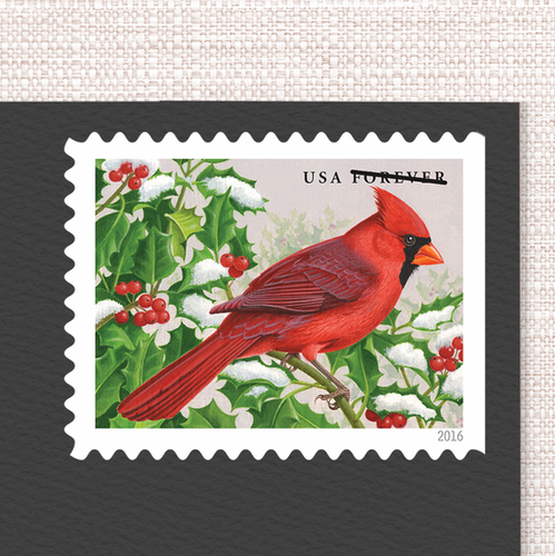 2016 "Songbirds in Snow" Forever Stamps 100pcs