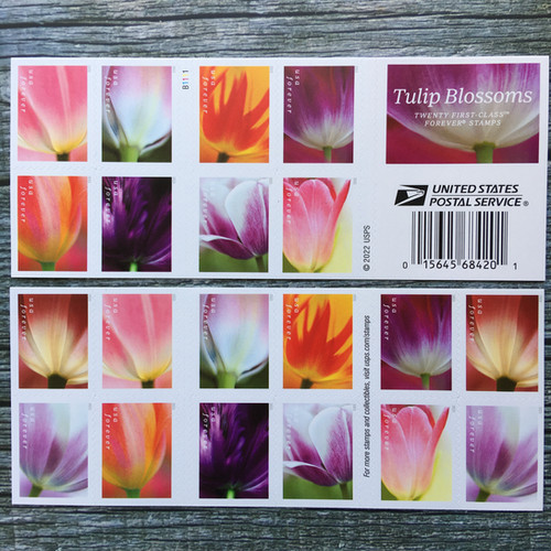 2023 "Tulip Blossoms" Forever Stamps 100pcs