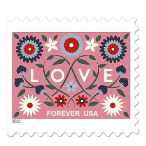 Love 2022 Forever Stamps 100pcs