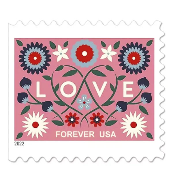 Love 2022 Forever Stamps 100pcs