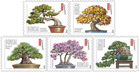 2012 "Bonsai" Forever Stamps 100pcs