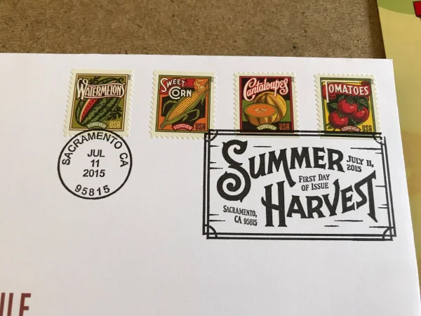 2015 "Summer Harvest" Forever Stamps 100pcs
