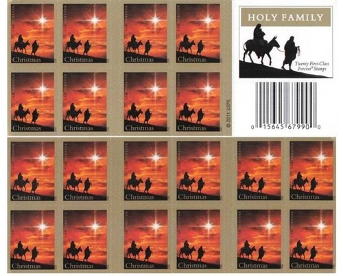 2012 "Holy Family" Forever Stamps 100pcs