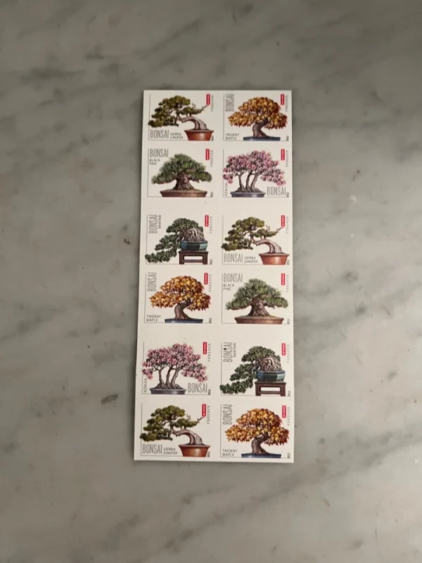 2012 "Bonsai" Forever Stamps 100pcs