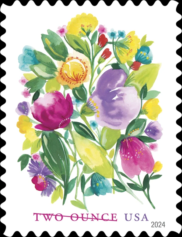 2024 "Celebration Blooms" Forever Stamps 100pcs