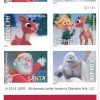 2014 "Rudolph the Red-Nosed Reindeer" Forever Stamps 100pcs