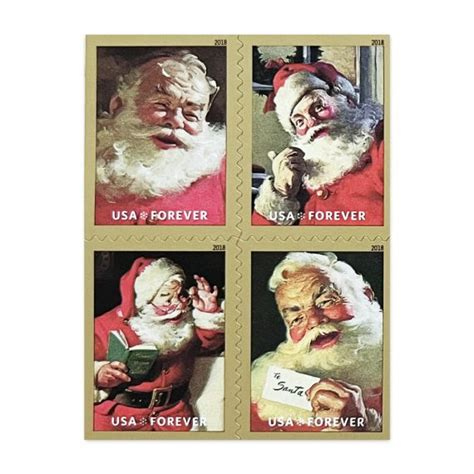 2018 "Sparkling Holidays" Forever Stamps 100pcs