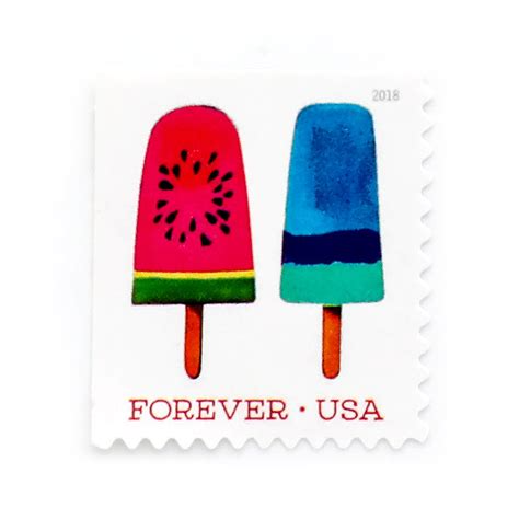 2018 “Frozen Treats” Forever Stamps 100pcs