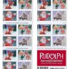 2014 "Rudolph the Red-Nosed Reindeer" Forever Stamps 100pcs